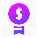 Financial Badge Dollar Badge Charter Icon