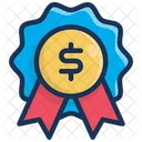 Financial Badge  Icon