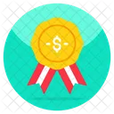 Financial Badge  Icon