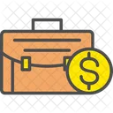 Financial Bag Bank Bag Briefcase Icon