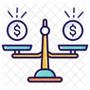 Money Balance Currency Balance Money Conversion Icon