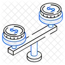 Financial Balance  Icon