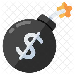 Financial Bomb  Icon