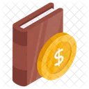 Financial Book Booklet Handbook Icon