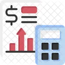 Financial Budget Budget Calculation Icon
