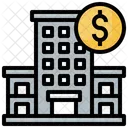 Financial Building Government Building Legal Building Icon