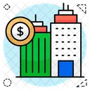 Financial Building  Icon