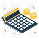 Financial Calculation Arithmetic Mathematics Icon