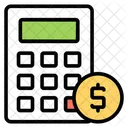 Financial Calculation Arithmetic Mathematics Icon
