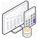 Accounting Tax Calculation Financial Calculation Icon