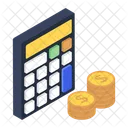 Financial Calculations Business Estimate Calculator Icon