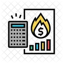 Financial Calculation  Icon