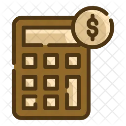 Financial Calculation  Icon