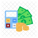 Financial Calculation  Icon