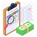 Financial Calculation Report Budget Accounting Accounts Report Icon