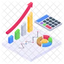 Budget Accounting Accounts Report Financial Calculation Report Icon
