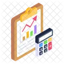 Business Calculations Accounting Bookkeeping Icon