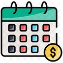 Financial Calendar Icon