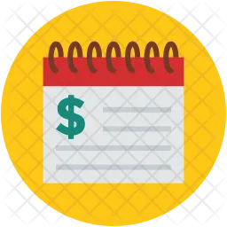 Financial calendar  Icon
