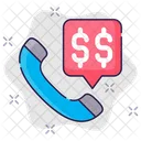 Financial Call Business Call Financing Call Icon