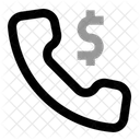 Financial Call Call Dollar Icon