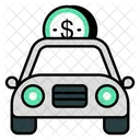 Financial Car  Icon