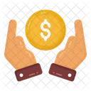 Financial Protection Financial Care Cash Care Icon