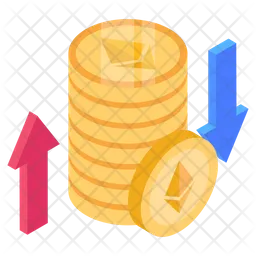 Financial Change  Icon