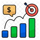 Financial Chart  Icon