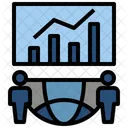Financial Chart Financial Analytics Business Analytics Icon