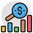 Financial Chart Data Analysis Infographic Icon