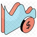 Financial Chart  Icon