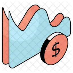 Financial Chart  Icon