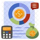 Business Report Data Analytics Infographic Icon