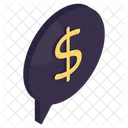 Financial Chat Financial Message Communication Icon