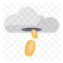 Financial Cloud Cloud Computing Cloud Money Icon