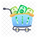 Financial Conflict Dispute Deficit Icon