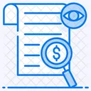 Financial Analysis Financial Control Financial Research Icon