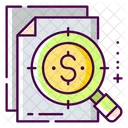 Financial Control Financial Management Financial Monitoring Icon