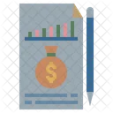 Financial Cost Financial Budget Financial Planning Icon