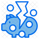 Financial Crisis Saving Icon