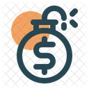 Financial Crisis Financial Risk Economic Crisis Icon