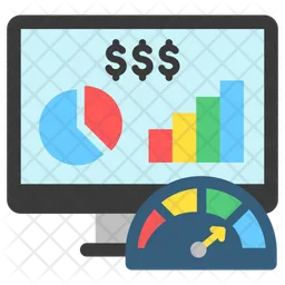 Financial dashboard  Icon