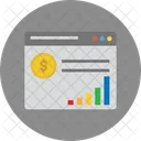 Financial Dashboard Online Investment Trading Online Stock Exchange Icon