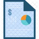 Financial Data Banking Data Icon
