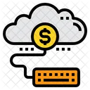 Accounting Cloud Money Icon