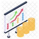 Data Chart Business Growth Data Analytics Icon