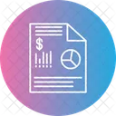 Financial Data Banking Data Icon