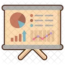 Financial Data Report Financial Report Business Report Icon