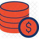 Financial Database Database Db Icon